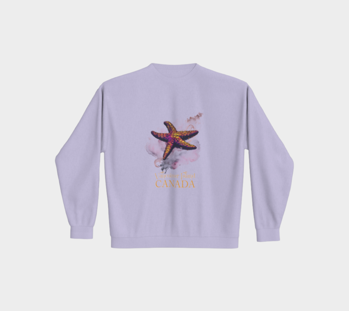 Star Track Vancouver Island Canada Premium Crewneck Sweatshirt