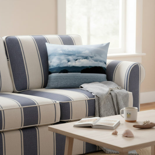 Alberni Inlet 26"x20" Throw Pillow Cover