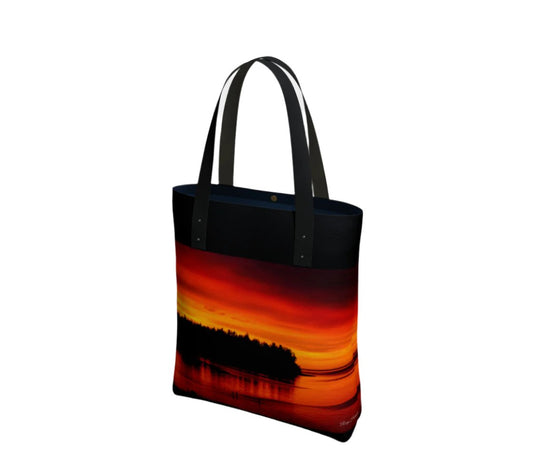 Amazing Sunset Parksville Urban Tote Bag