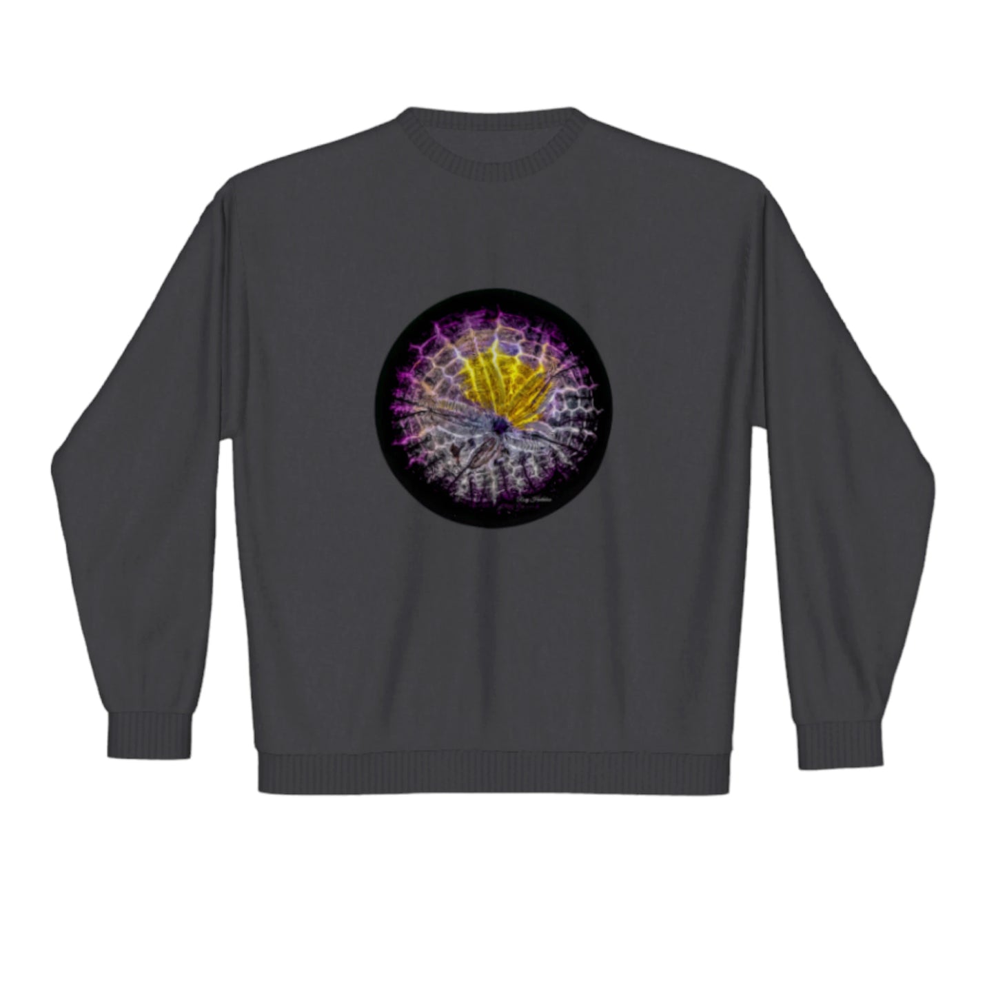 Spotlight Sand Dollar Premium Crewneck Sweatshirt. The image is of sand dollar.