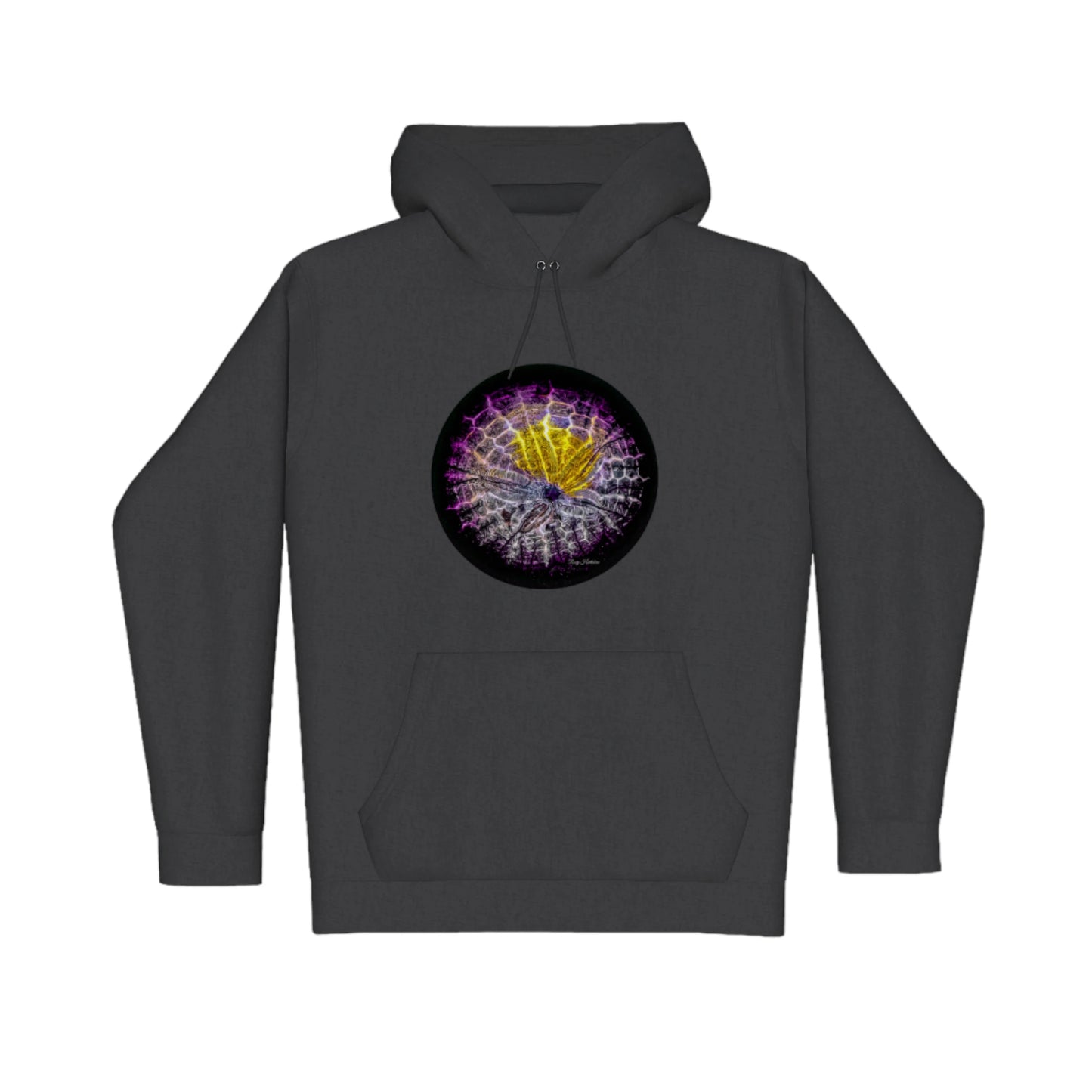 Spotlight Sand Dollar Premium Pullover Hoodie. The image is of a sand dollar.
