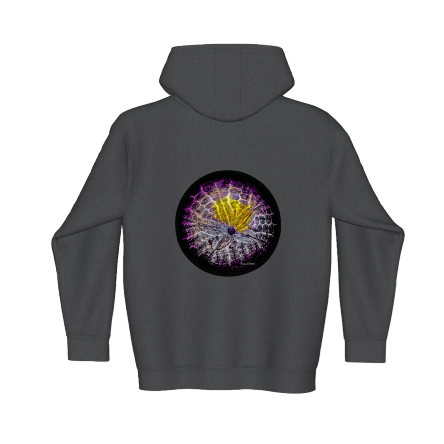 Spotlight Sand Dollar Premium Zipper Hoodie back