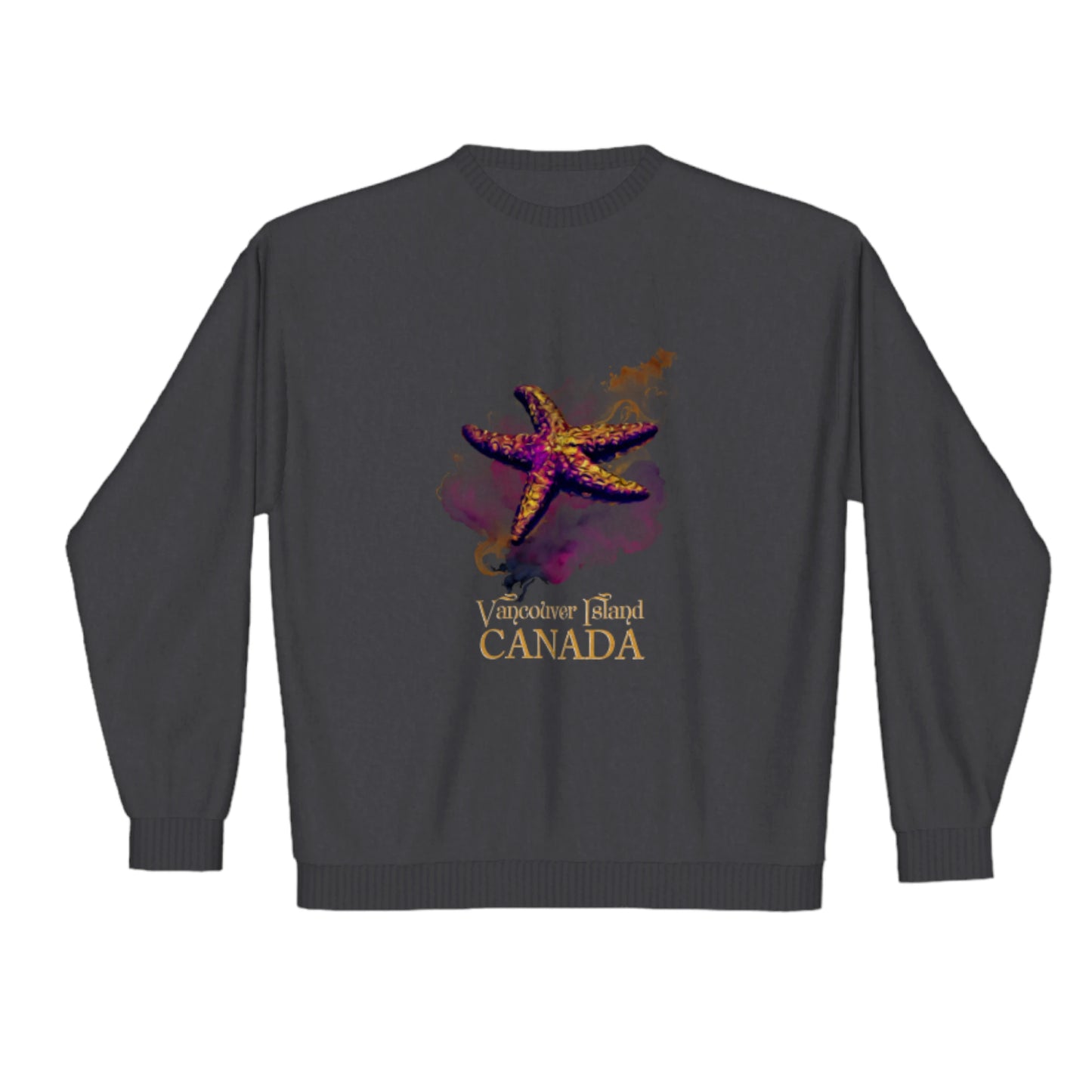 Star Track Vancouver Island Canada Premium Crewneck Sweatshirt