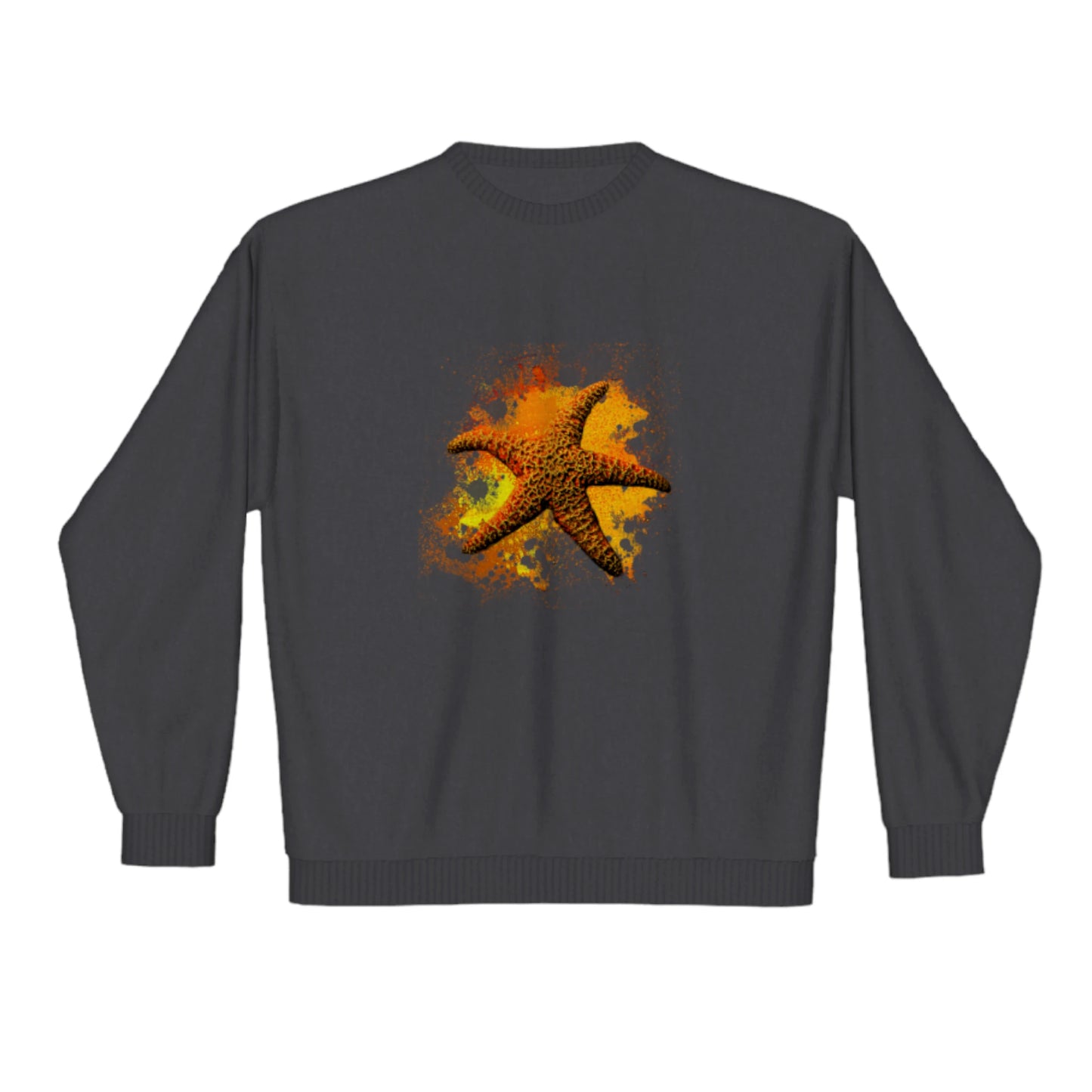 Starfish Orange Premium Crewneck Sweatshirt