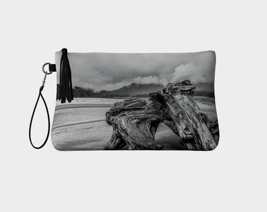 Driftwood Monument Port Renfrew Vegan Leather Makeup Bag