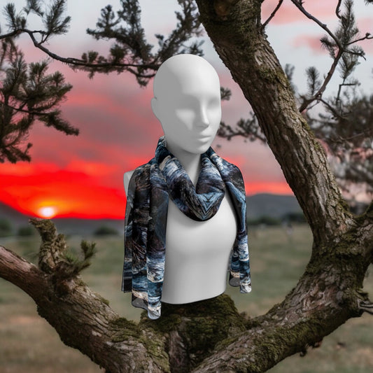 Wear the driftwood long scarf anywhere!