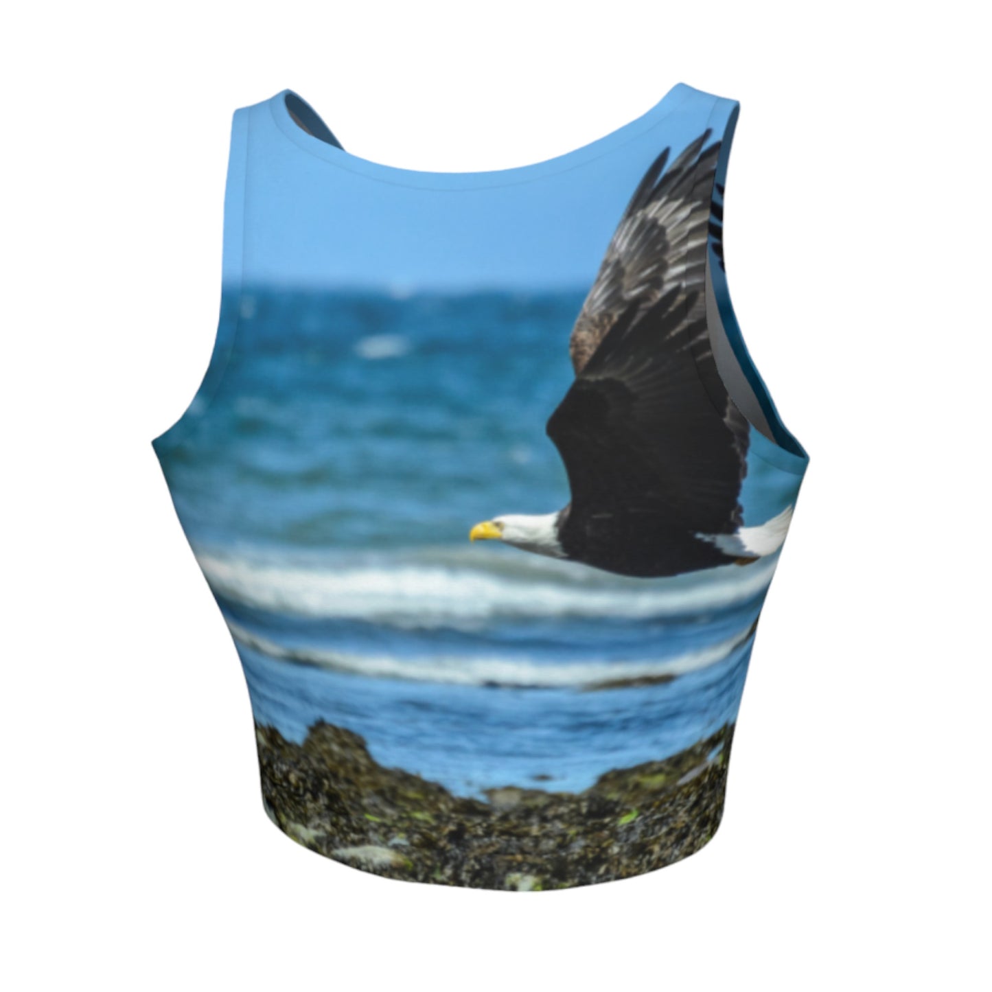 Fly Like An Eagle Active Crop Top