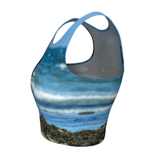 Fly Like An Eagle Active Crop Top