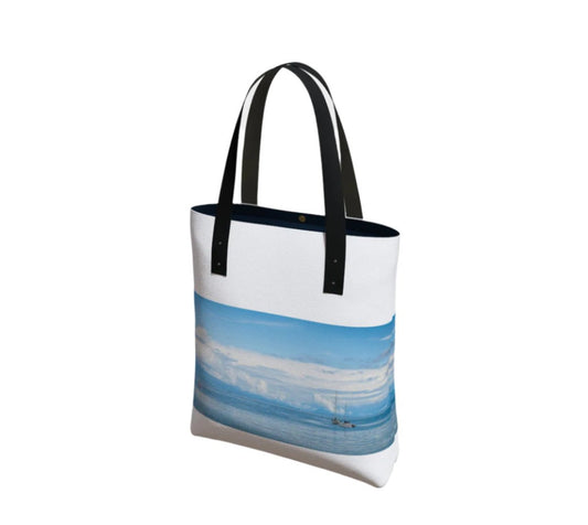 Azure Afternoon Gabriola Island Urban Tote Bag