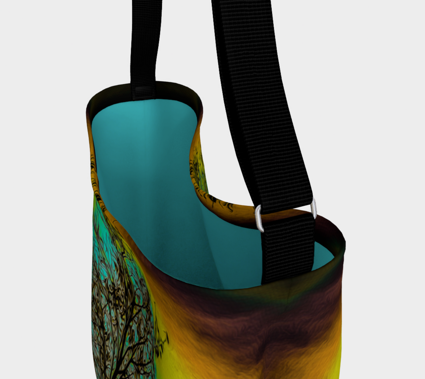 Interior Island Tree of Life Neoprene Day Tote