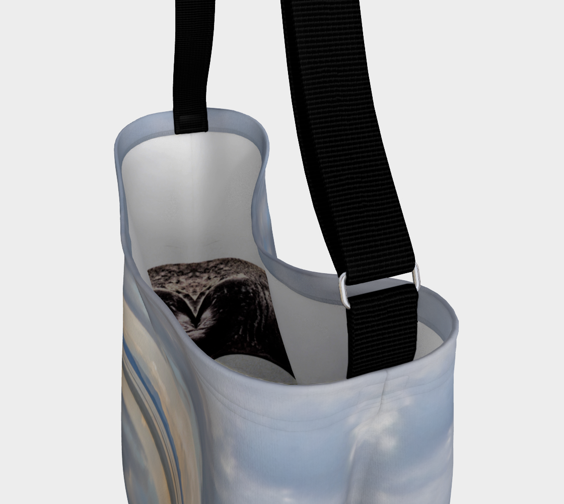 Interior Light Language Parksville Beach Neoprene Day Tote