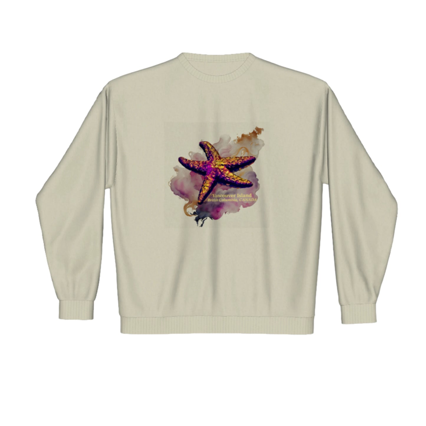 Star Track Vancouver Island British Columbia Premium Crewneck Sweatshirt