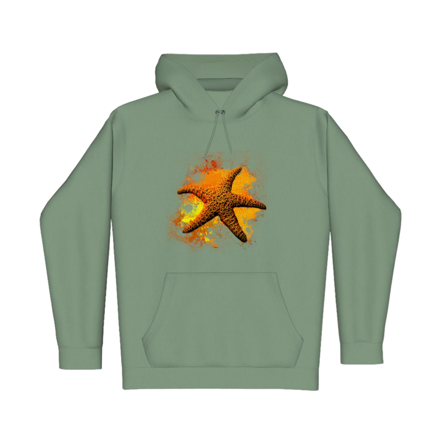 Starfish Orange Premium Pullover Hoodie