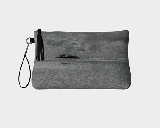 Long Beach Tofino Vegan Leather Makeup Bag
