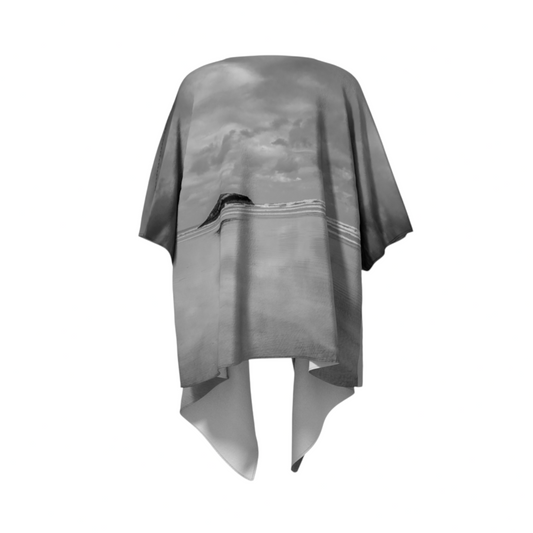 Long Beach Tofino Draped Kimono