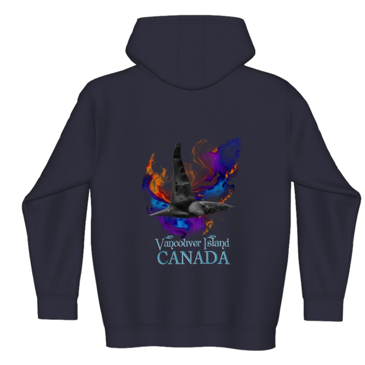 Orca Aura Vancouver Island Canada Premium Zipper Hoodie