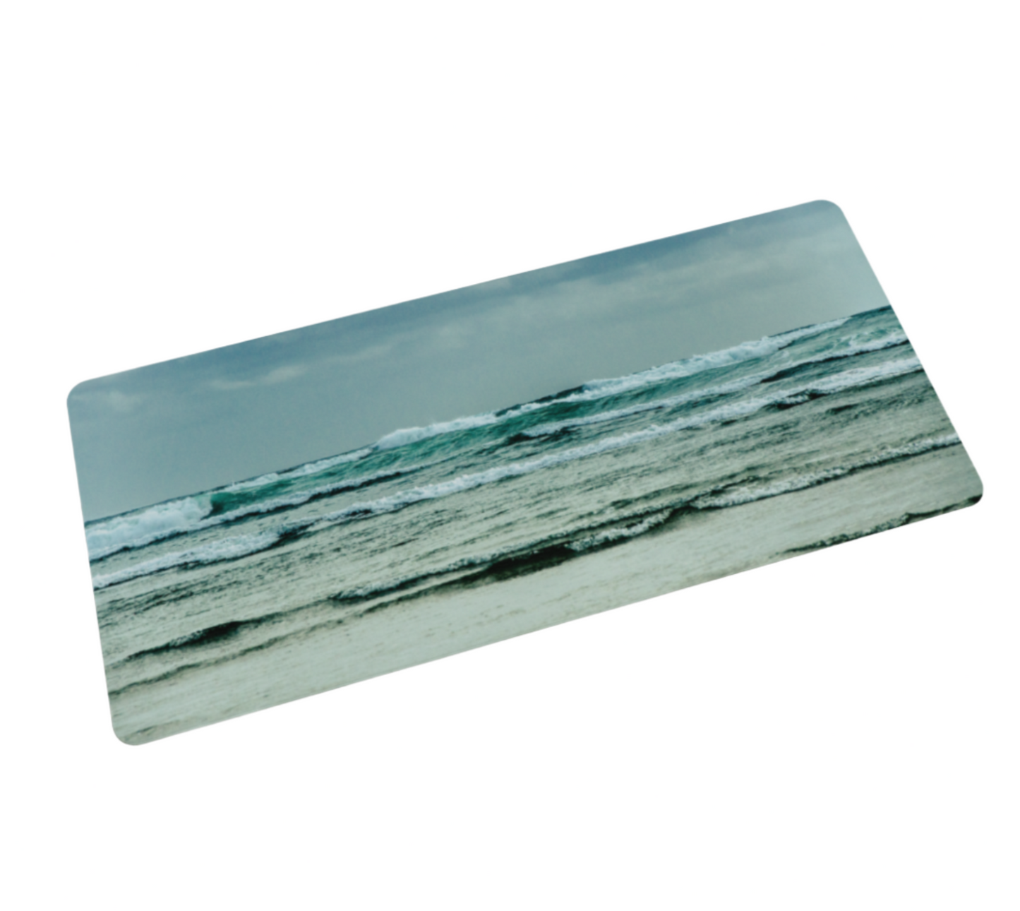 Ocean Calling Long Beach Tofino Large Desk Mat