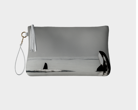 Orca Spy Hop Vegan Leather Makeup Bag