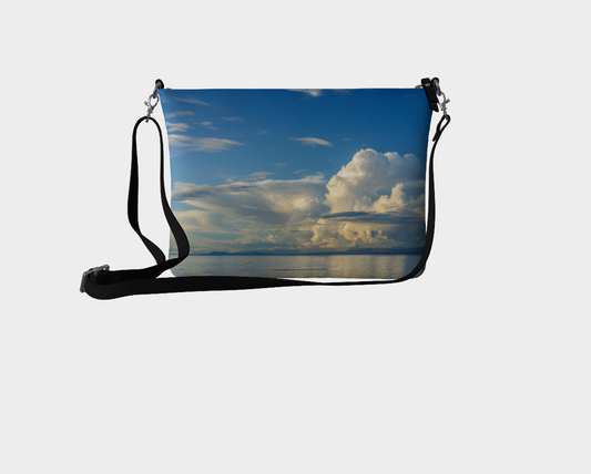 Qualicum Beach Vegan Leather Crossbody Purse