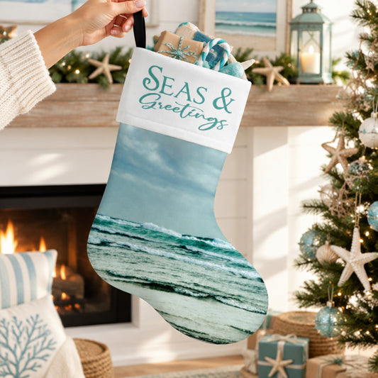 Seas & Greetings Holiday Stocking