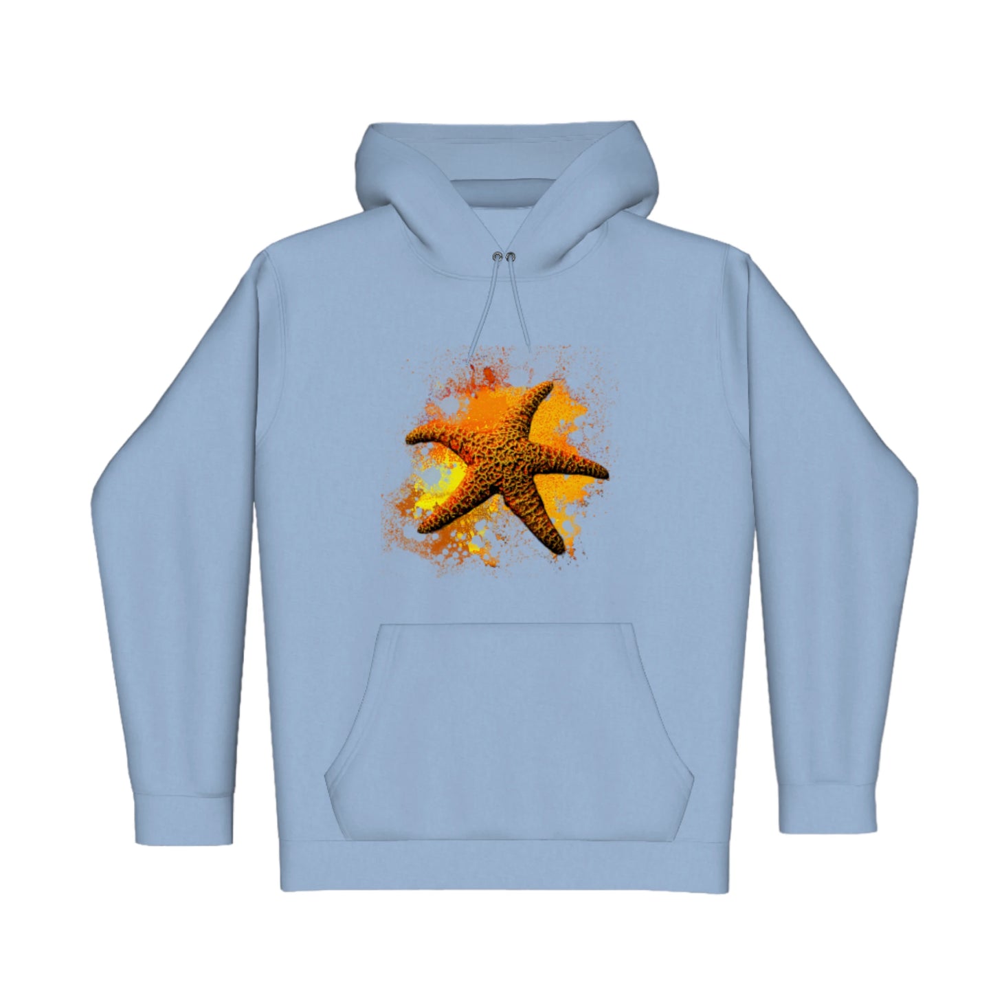 Starfish Orange Premium Pullover Hoodie