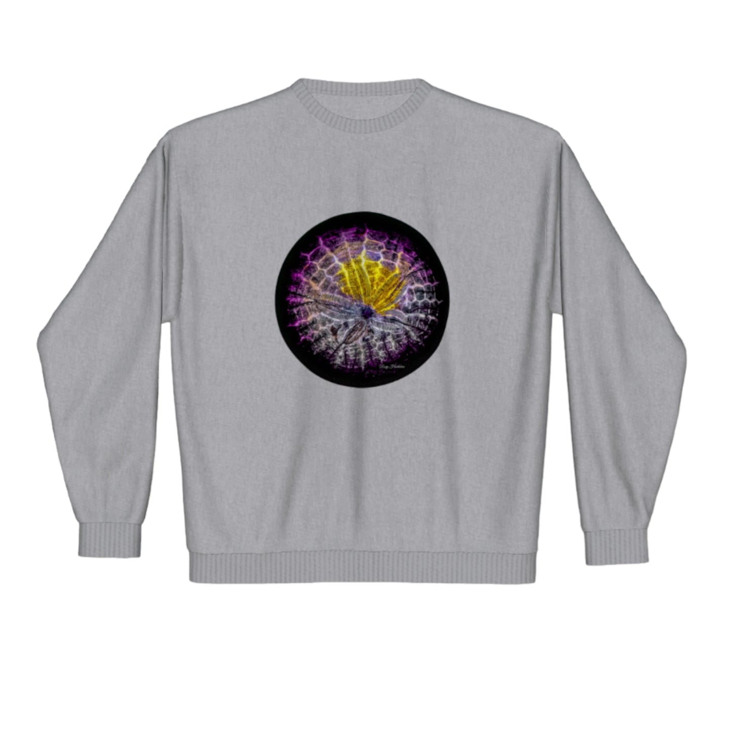 Spotlight Sand Dollar Premium Crewneck Sweatshirt. The image is of sand dollar.