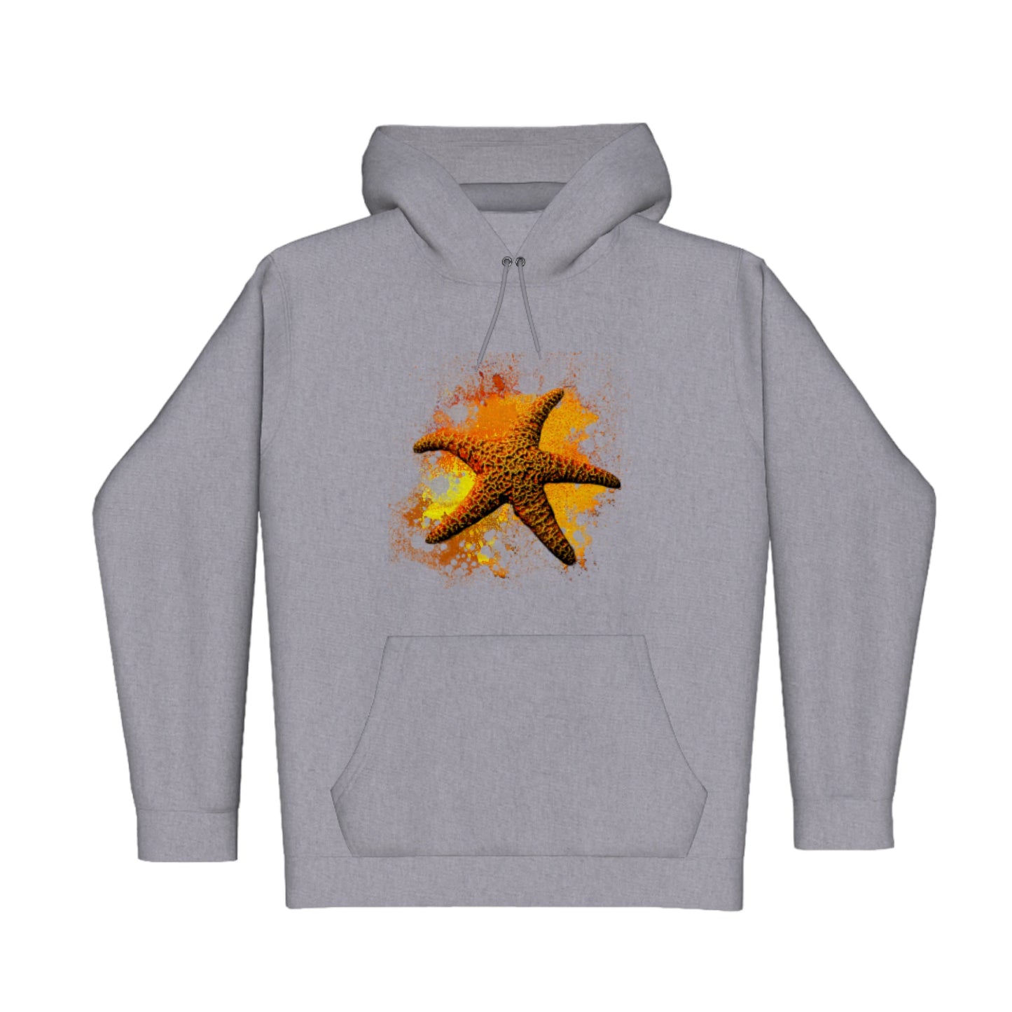 Starfish Orange Premium Pullover Hoodie