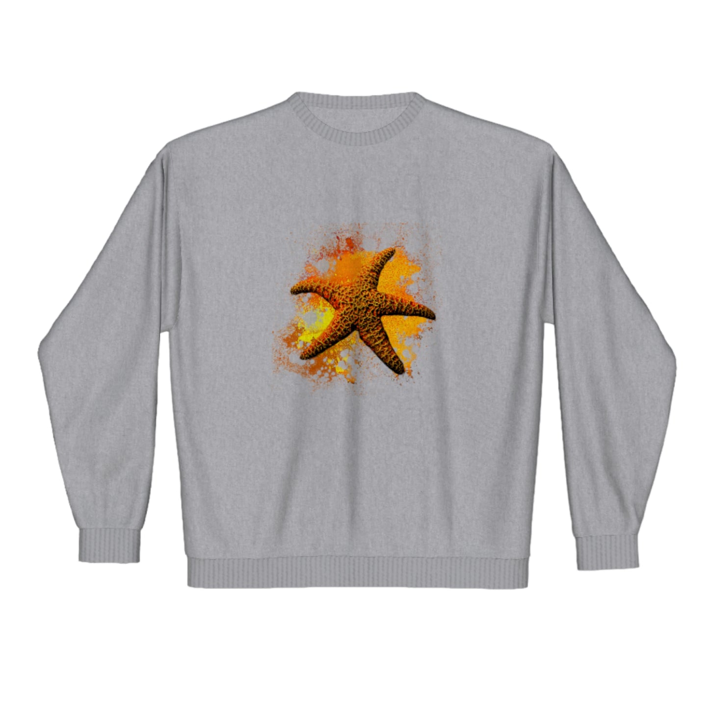 Starfish Orange Premium Crewneck Sweatshirt