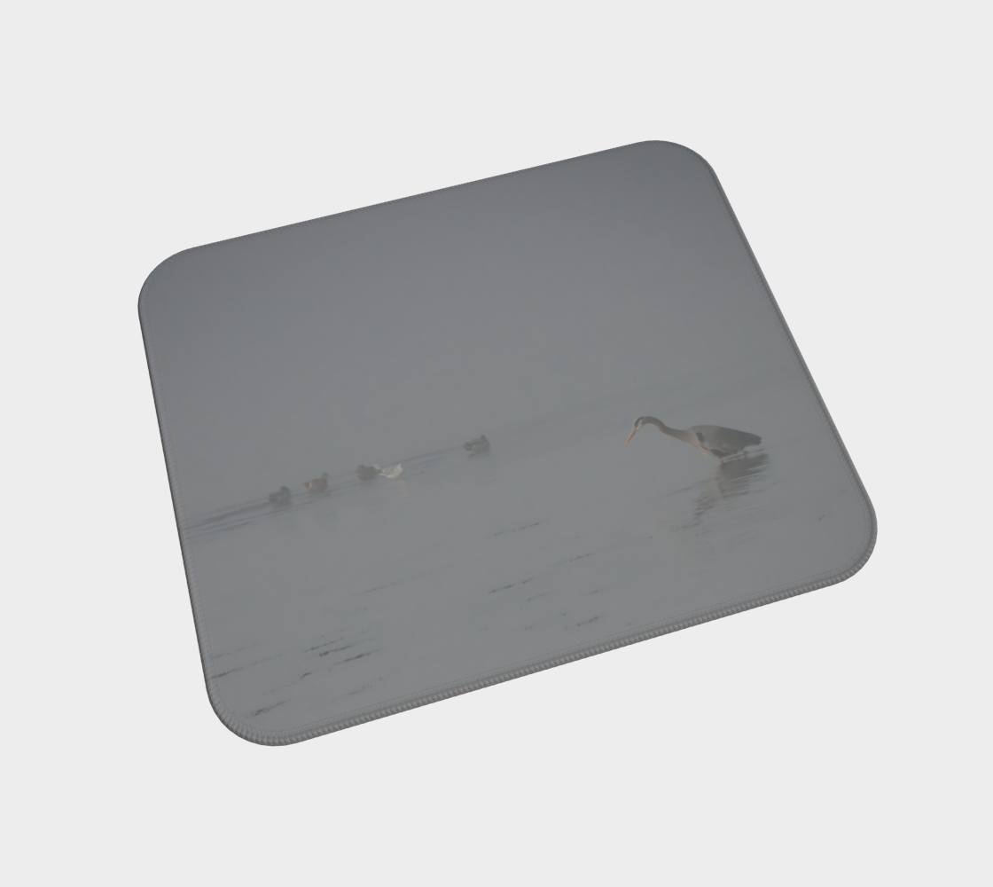 Through the Fog Desk Mat Mousepad