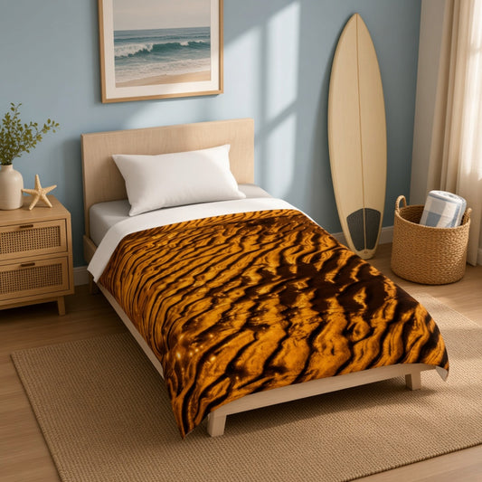 Golden Sand | Vancouver Island Cotton Duvet Cover