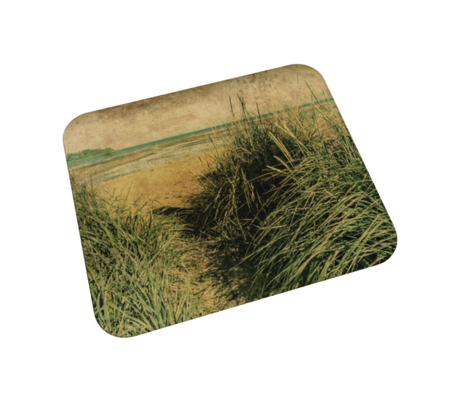 Vintage Beach Desk Mat Mousepad
