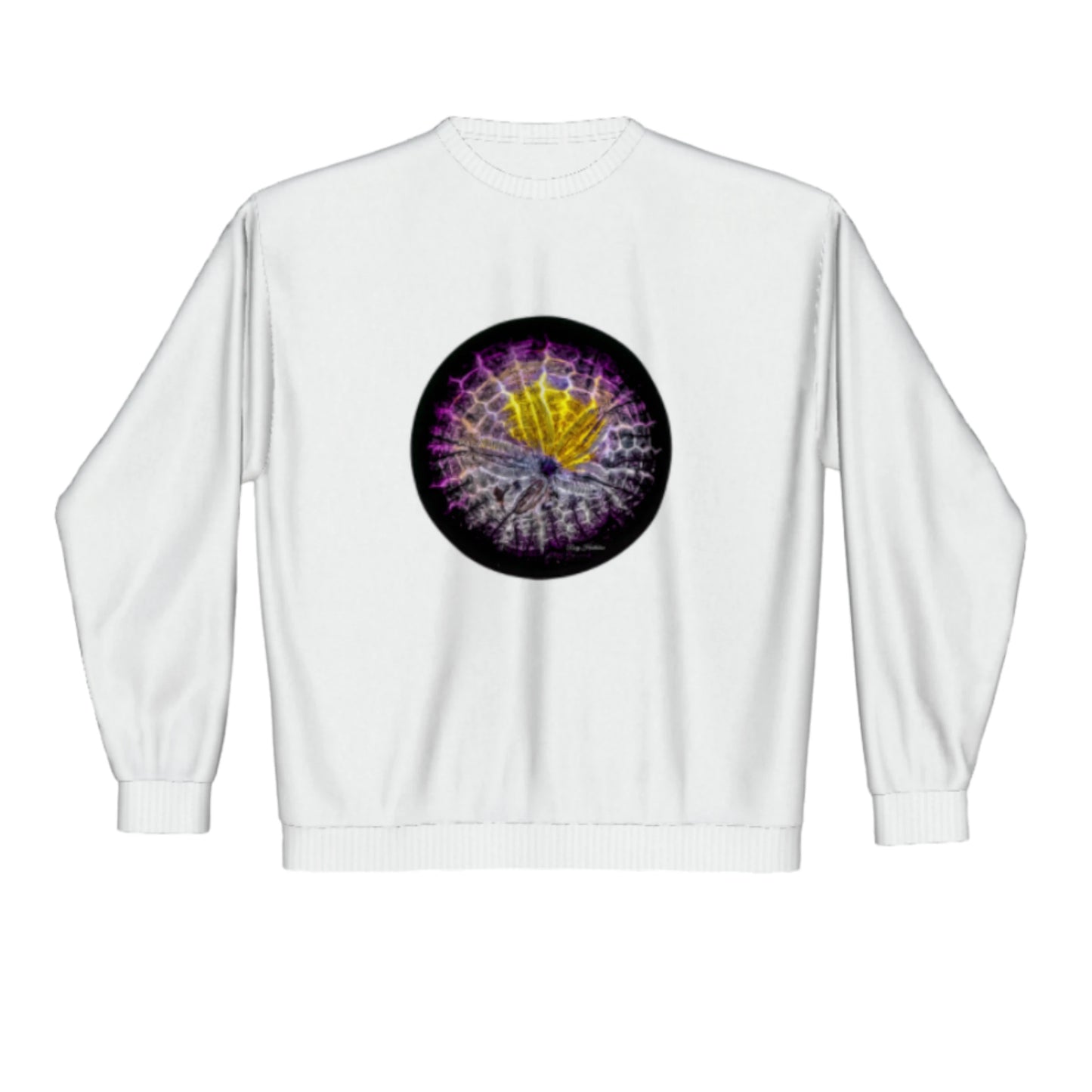 Spotlight Sand Dollar Premium Crewneck Sweatshirt. The image is of sand dollar.