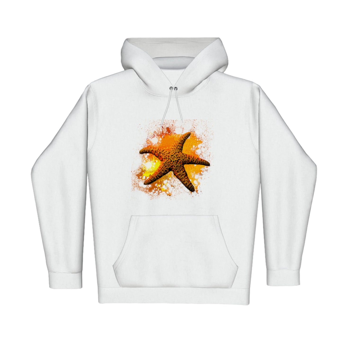 Starfish Orange Premium Pullover Hoodie