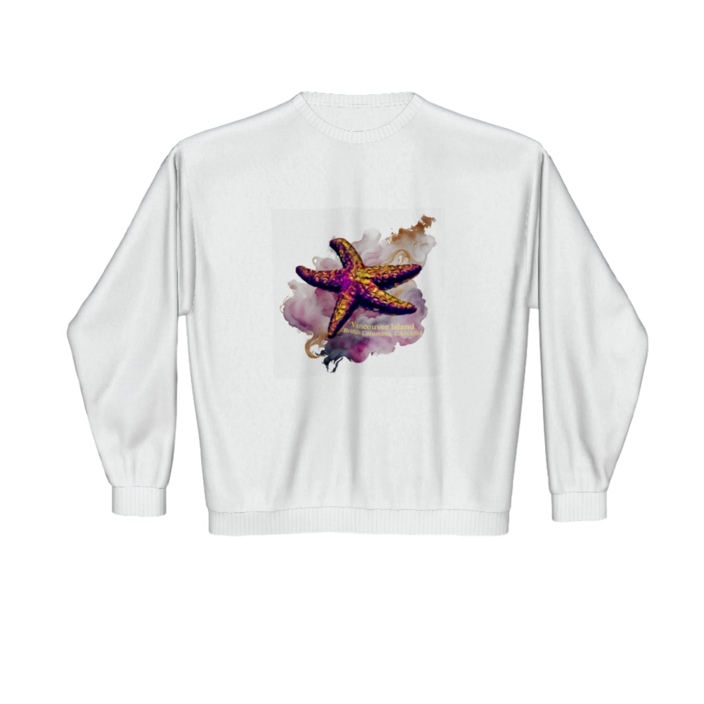 Star Track Vancouver Island British Columbia Premium Crewneck Sweatshirt
