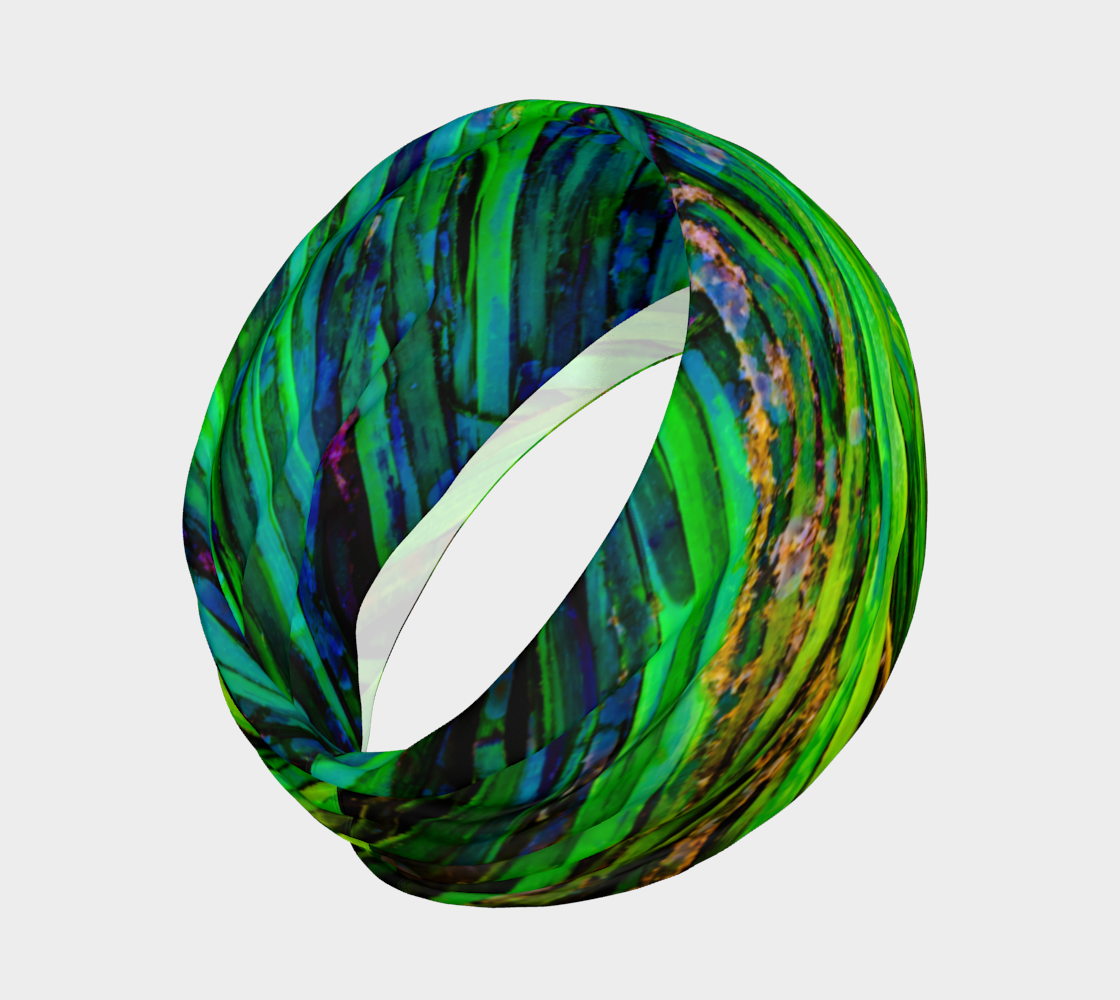 shades of green is an image of spring green sea grass at low tide on Parksville Beach. Awesome image for a headband neck gaiter.