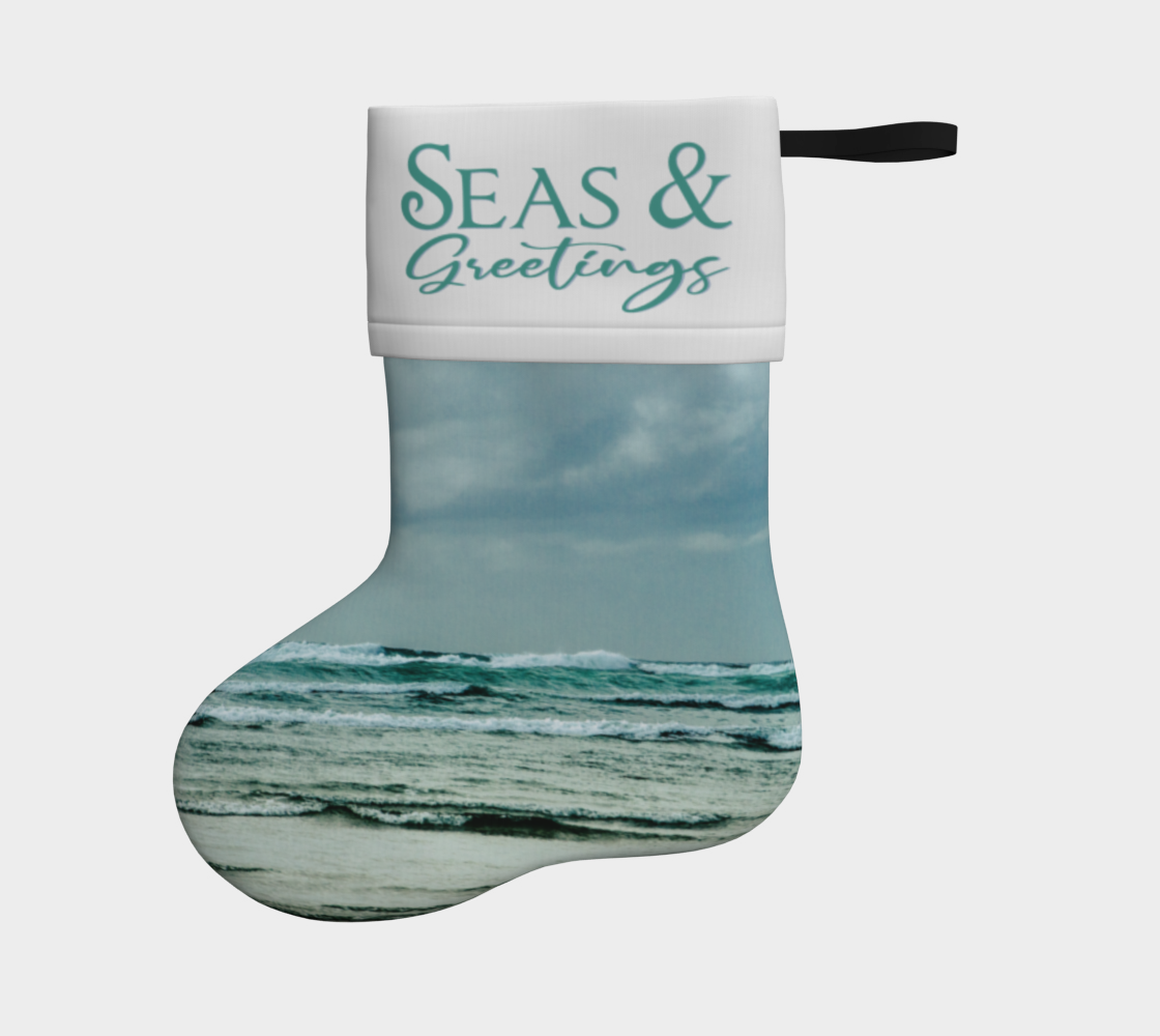 Seas & Greetings Holiday Stocking