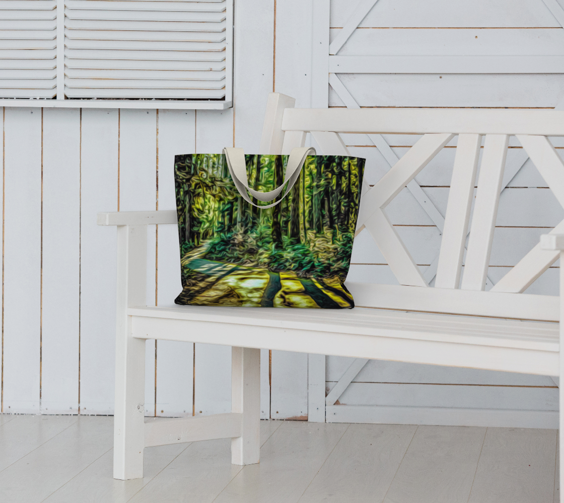 Van Isle Goddess Long Shadows oversized Market Tote.