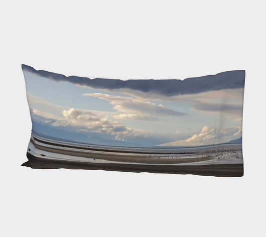 Low Tide Qualicum Beach Bed Pillowcase