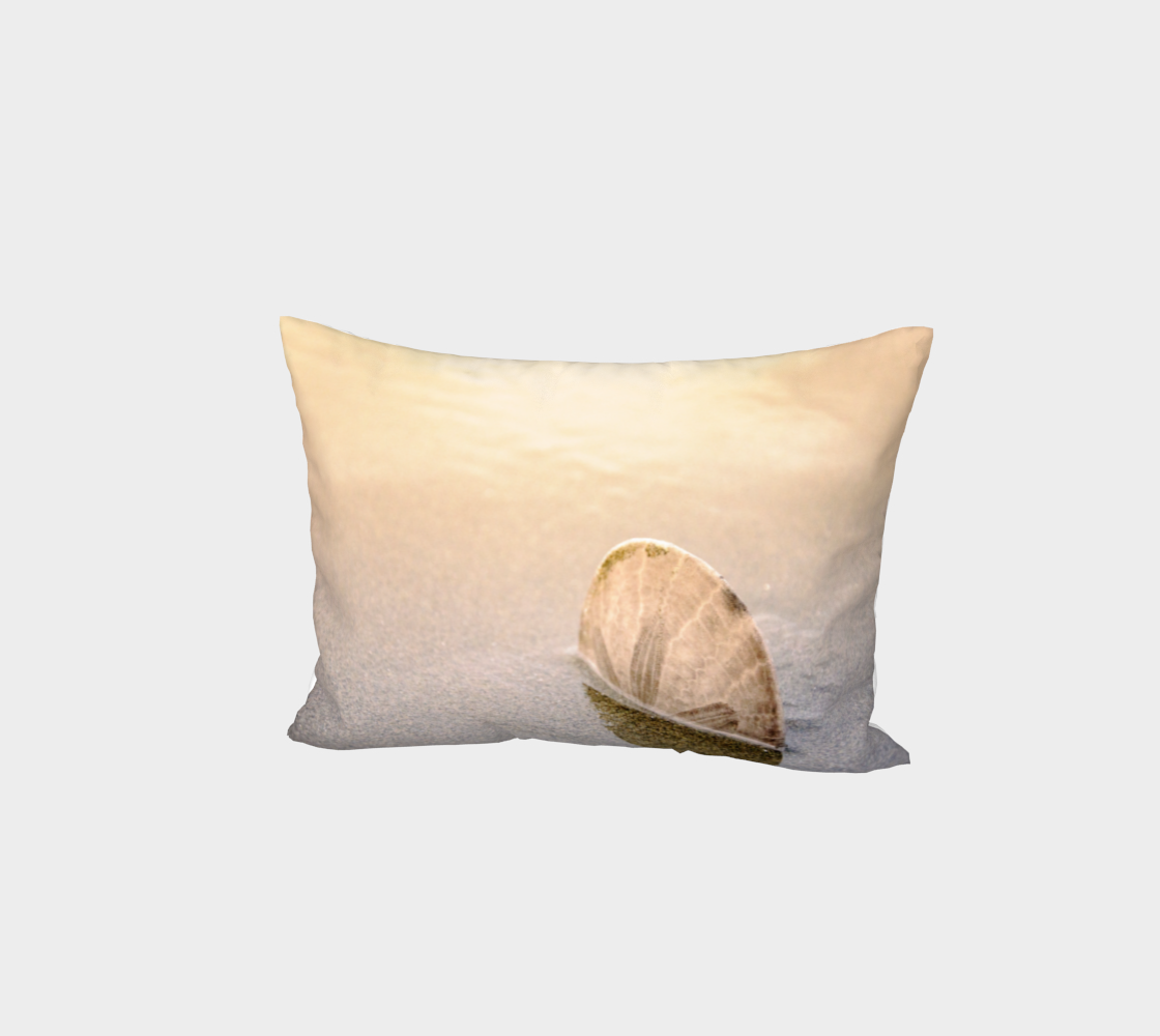 Standing in the Glow Sand Dollar Bed Pillow Sham