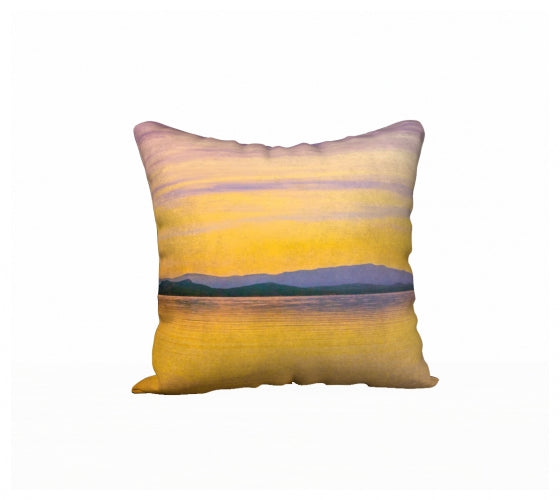 Magic Morning Parksville Beach 18" x 18" Throw Pillow Cover