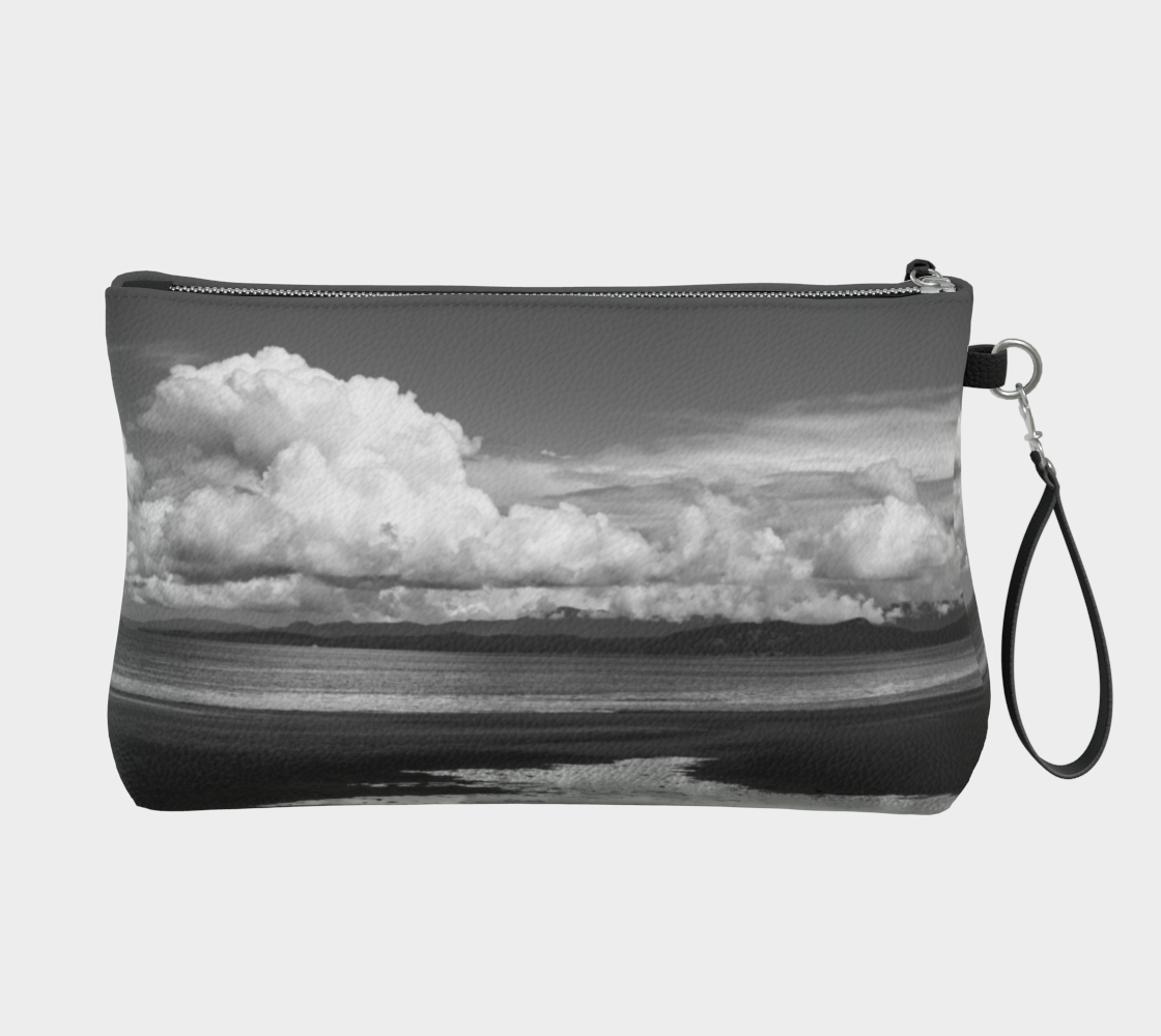 Parksville Beach Vegan Leather Makeup Bag