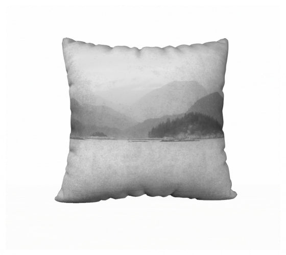 Pacific Mist 22" x 22" Throw Pillow Cover