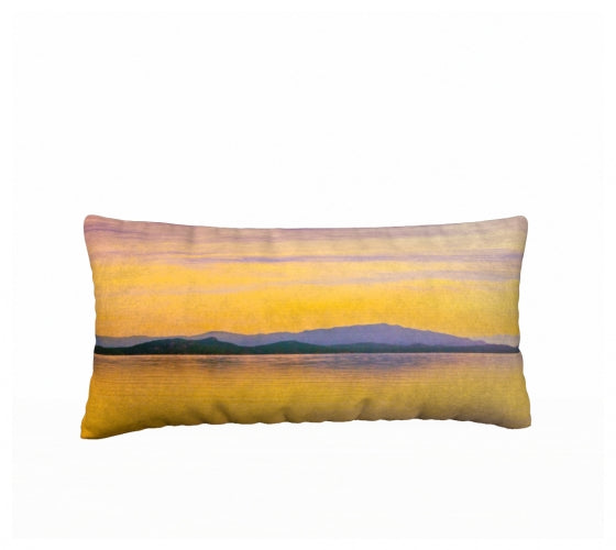 Magic Morning Parksville Beach 24" x 12" Throw Pillow Cover