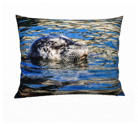 Seal Of Blue 26" x 20" Throw Pillow Cover