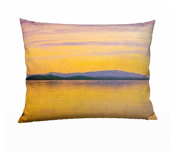 Magic Morning Parksville Beach 26" x 20" Throw Pillow Cover