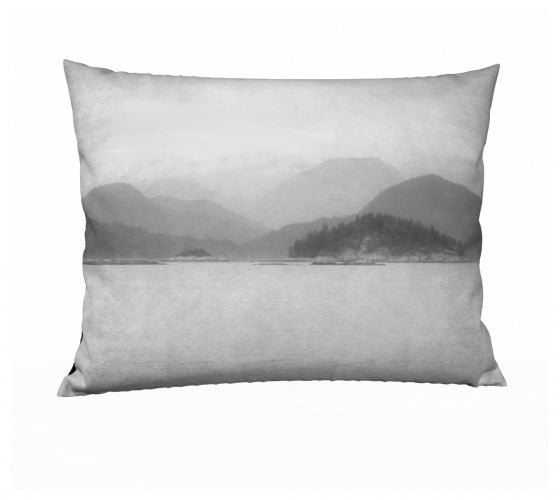 Pacific Mist 26" x 20" Throw Pillow Cover