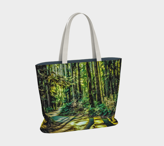 Van Isle Goddess Long Shadows oversized Market Tote.