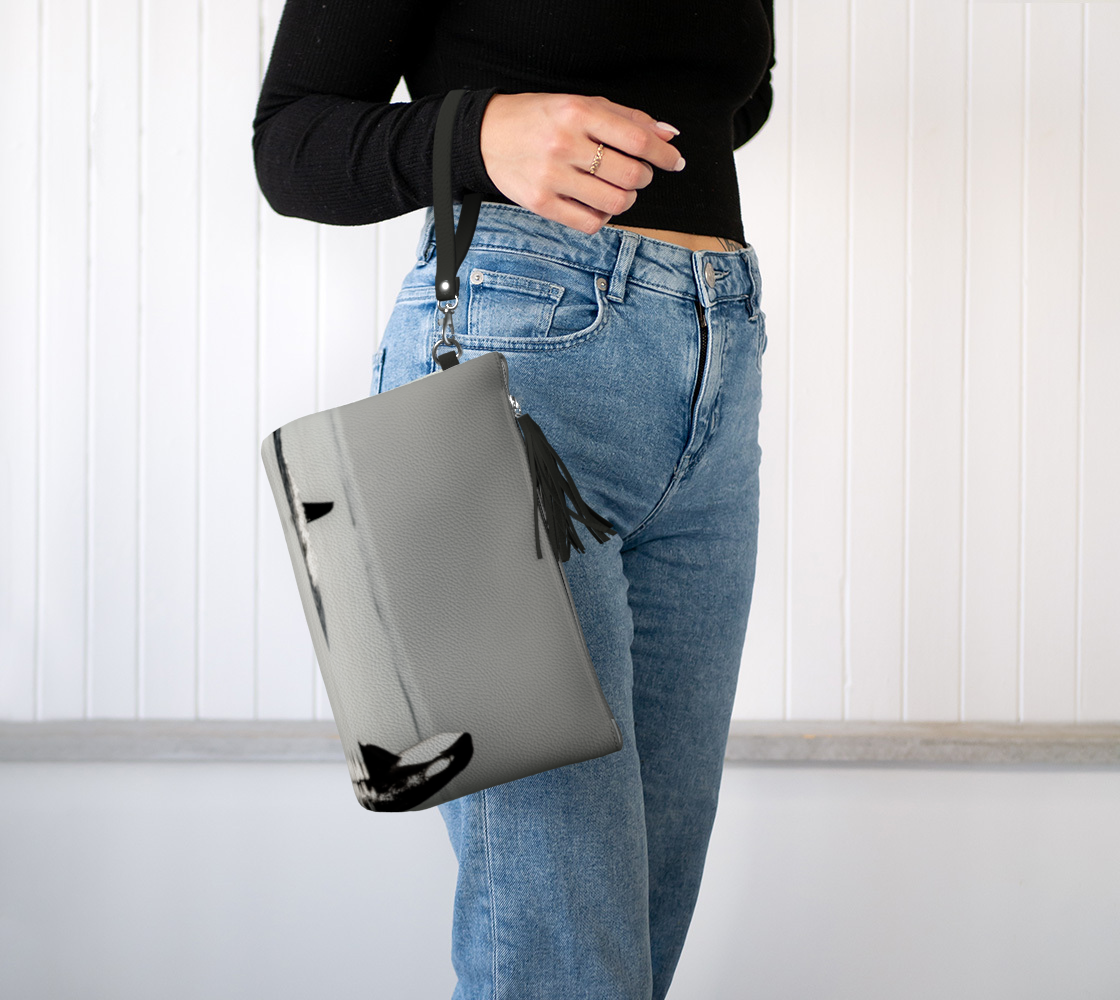 Orca Spy Hop Vegan Leather Makeup Bag