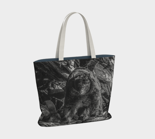 Van Isle Goddess Salmon Seeker oversized Market Tote.