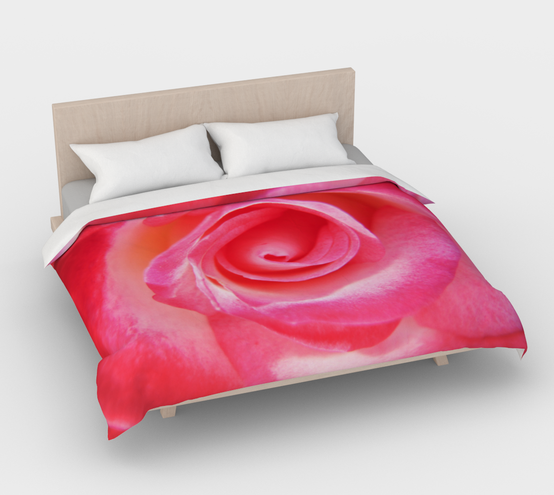 Sparkle Rose Cotton Duvet Cover
